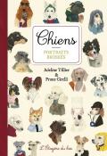 Chiens : portraits brossés, Adeline Tillier, Prune Cirelli, livre jeunesse, album