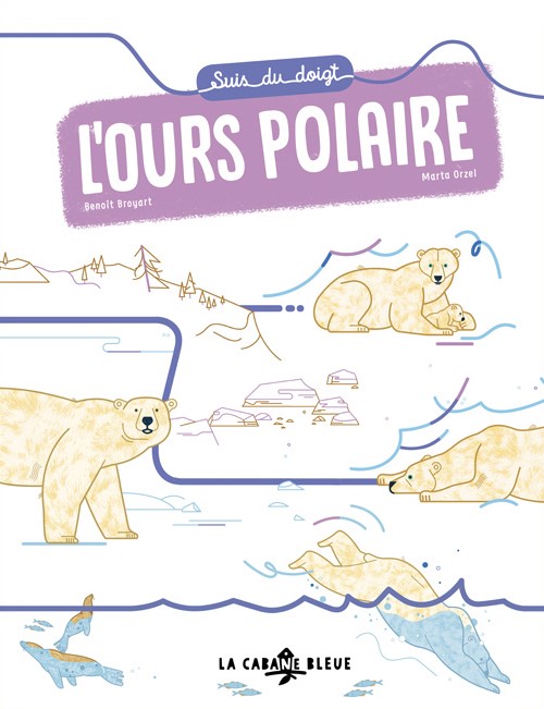 Masque Ours Polaire blanc — Boite cadeau magique made in France