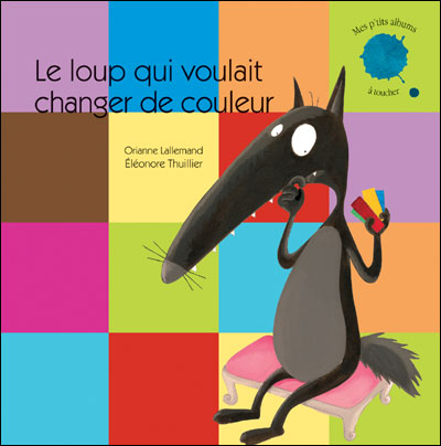 La peluche loup foot - Orianne Lallemand - Librairie Eyrolles
