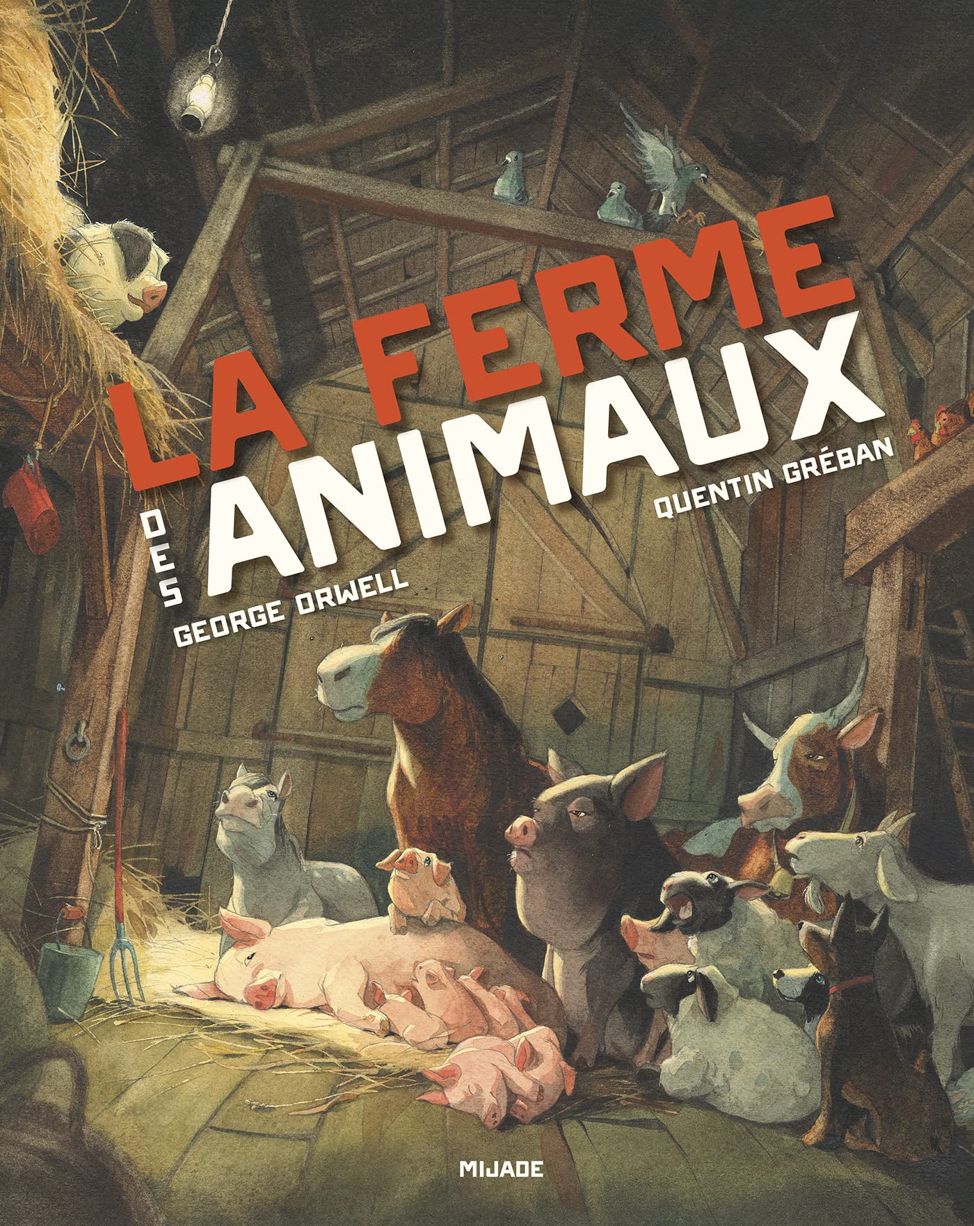 Affiche d'art d'animaux - Animaux de la fore?t - Les Loulous