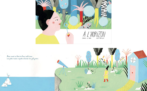 A l'horizon - Sandra Le Guen - Popy Matigot - Maison Eliza - Livre jeunesse - Illustration jeunesse