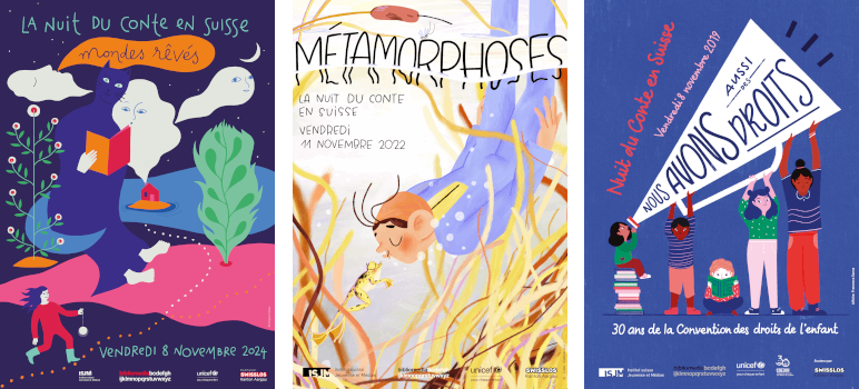 Affiches Nuit du conte