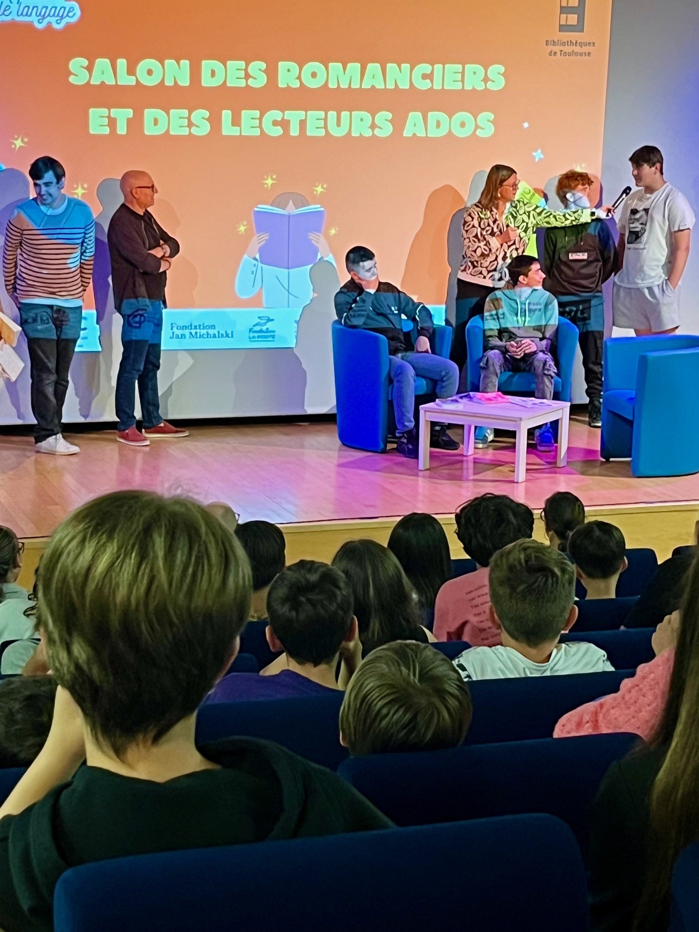 Réparer le langage, salon du livre
