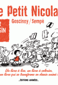 Cahier de dessin animé. Le Petit Nicolas-Goscinny-Sempé-Livre jeunesse